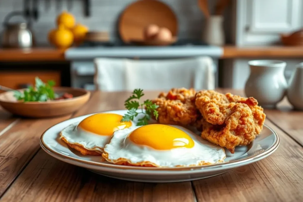 Delicious Breakfast Chicken Ideas: Enjoy a Savory Start to Your Day 4 classic chicken and egg breakfast