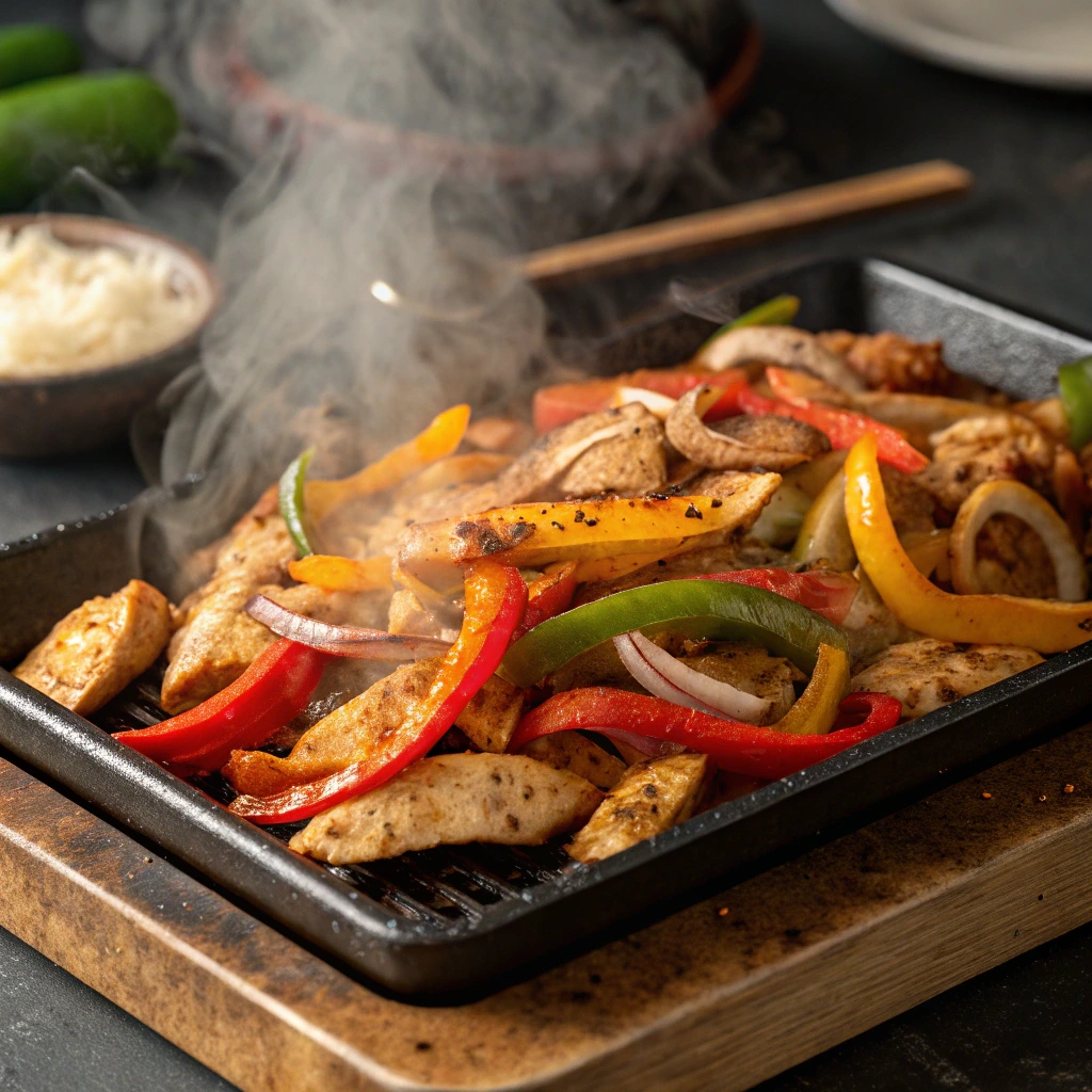 15 Irresistibly Easy Blackstone Dinner Ideas for Quick & Flavorful Meals 2 Chicken Fajitas on Blackstone Griddle