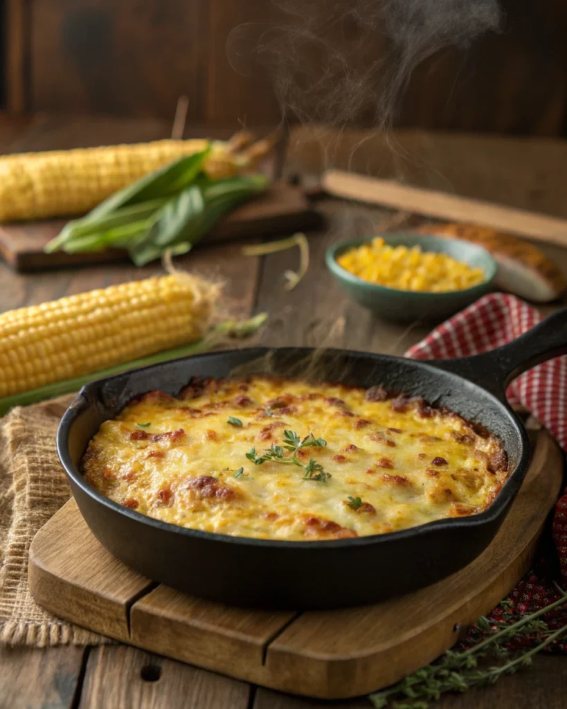 5 Easy Steps to Master the Korean Corn Cheese Recipe at Home 8 Korean corn cheese recipe hot and fresh from the oven with golden cheese