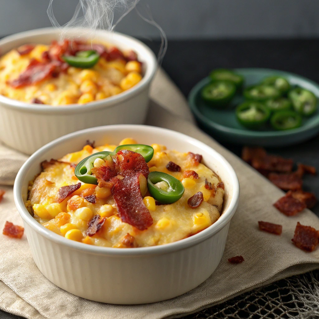 5 Easy Steps to Master the Korean Corn Cheese Recipe at Home 12 Spicy and bacon variations of Korean corn cheese recipe in serving bowls