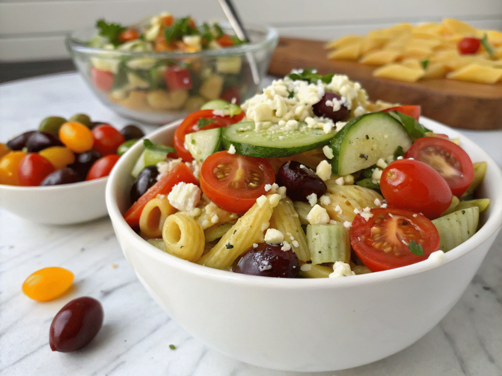 Mediterranean Pasta Salad Summer Pasta Salad Recipes: Easy & Refreshing Meals for Warm Days