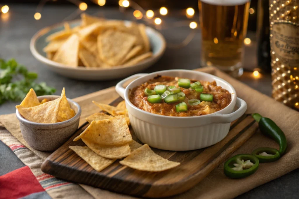 5 Easy Steps to Master the Korean Corn Cheese Recipe at Home 13 Korean corn cheese recipe served with tortilla chips and garnish
