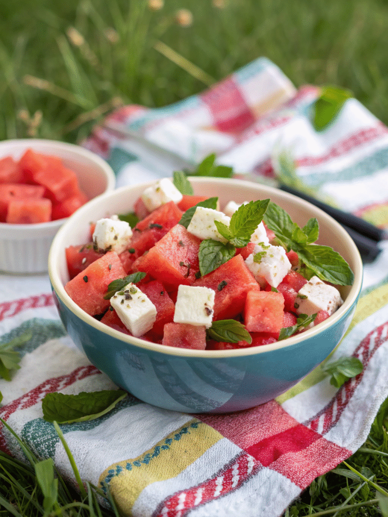 Watermelon Salad with Feta and Mint How to Pick a Watermelon: Your Ultimate Guide to Juicy Success