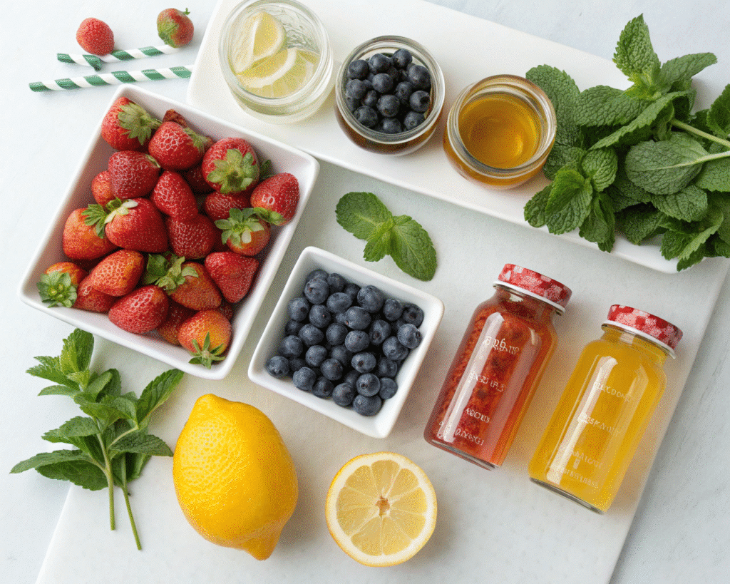 Fresh Ingredients for Summer Drink Fresh Drinks Summer: Refreshing Recipes to Beat the Heat