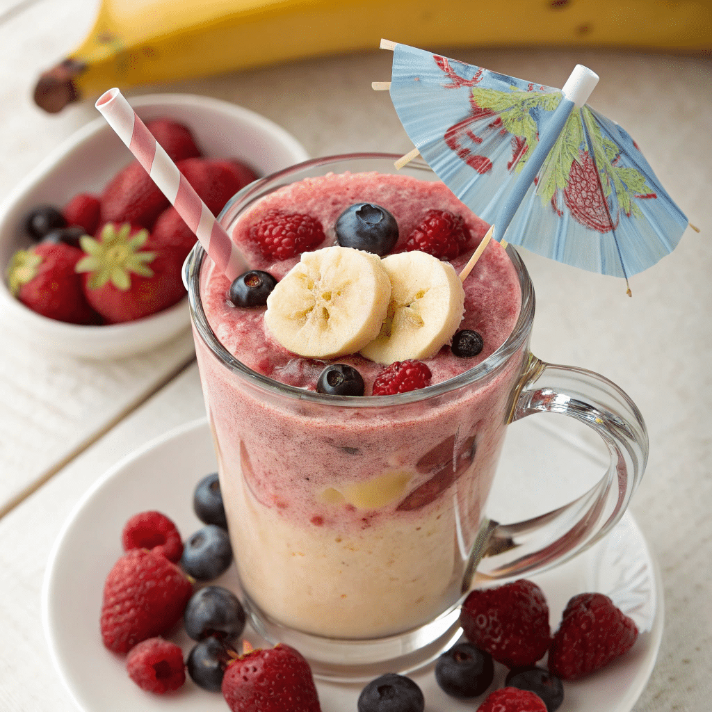 banana berry smoothie Summer Drinks for Kids: Fun, Hydrating, and Delicious Recipes