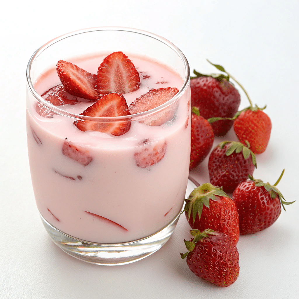 creamy strawberry milk Summer Drinks for Kids: Fun, Hydrating, and Delicious Recipes