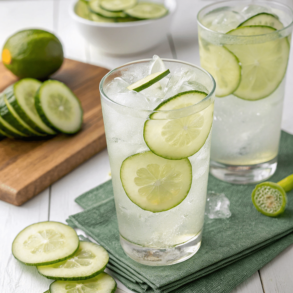 cucumber lime refresher Summer Drinks: Refreshing Recipes to Beat the Heat