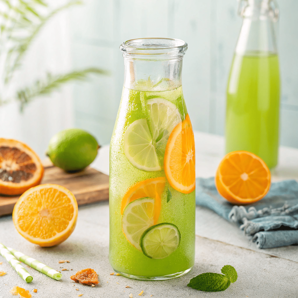 green tea citrus refresher Healthy Summer Drinks: Refreshing & Nutritious Recipes to Keep You Cool
