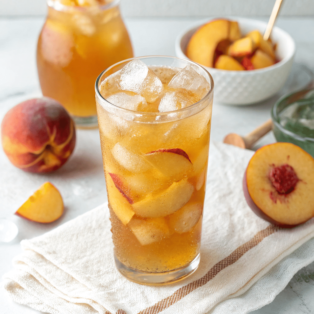 peach iced tea Summer Drinks Recipes: Refreshing Ideas to Beat the Heat