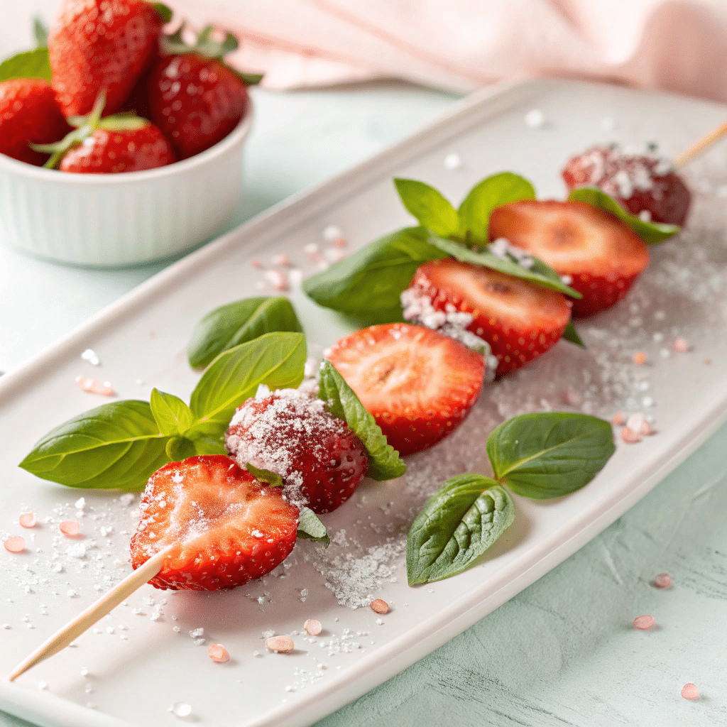 strawberry basil sparkler Summer Drinks: Refreshing Recipes to Beat the Heat